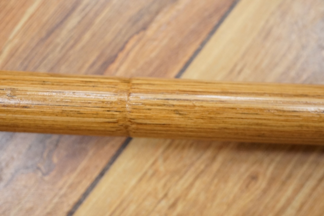 A bamboo walking stick, 88cm
